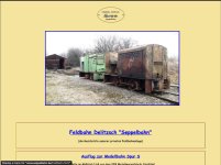 Seppelbahn – Feldbahn und TT-Bahn von Matthias Brauer