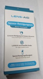 Verpackung von 12 Swabs und 10ml Flüssigkeit