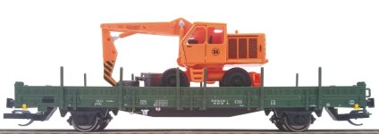 Güterwagen, Bauzugwagen, Rungenwagen, Bauart Ks 3300 der DR, EP.IV - 03 - Art.-Nr. Busch, SET ...jpg